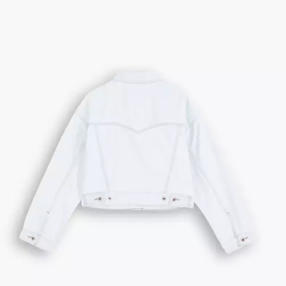 Levi’s Silvertab Crop Trucker Jacket | Size 10-12 YRS (M) - Picture 3 of 16